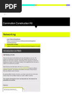 Commotion Construction Kit: Networking