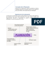 Concepto de La Planeación