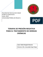 Terapia de Presión Negativa para El Tratamiento de Heridas Crónicas