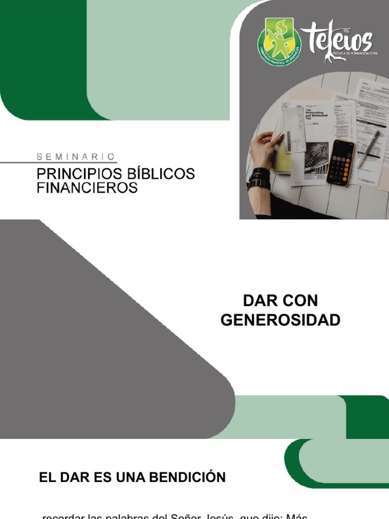 La Generosidad | PDF | Cristo (título) | Amor