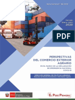 Perspectivas de Comercio Exterior Agrario en El Marco de La Declaración de Emergencia Nacional COVID-19
