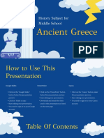 Ancient Greece: History Subject For Middle School