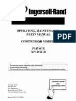 COMPRESOR DOOSAN P185WIR(1) O&M PARTS MANUAL