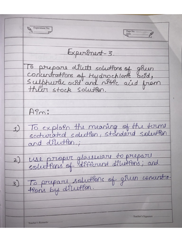 Chemistry Lab Journal PDF