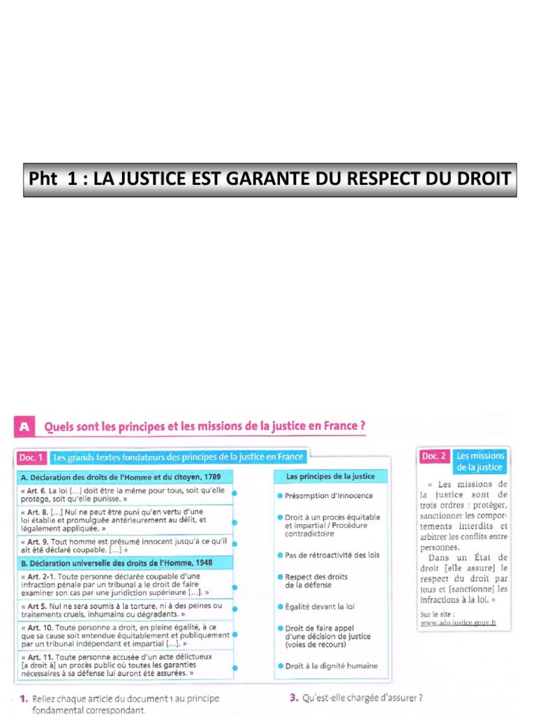 Fonctionnement de la justice en France | PDF | Juge | Greffier