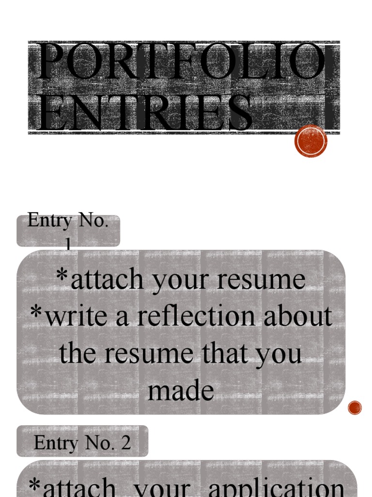 Portfolio Entries | PDF | Business | Art