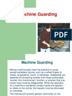 MACHINE GUARDING Safety