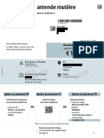 Amende Routière: Montant À Payer