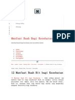 12 Manfaat Buah Bit Bagi Kesehatan - Manfaat Buah Bagi Kesehatan