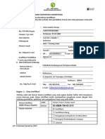 FR - Apl.01. Permohonan Sertifikasi Kompetensi Bagian 1: Rincian Data Pemohon Sertifikasi