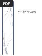 Python Manual