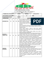 Boletines 4 Periodo Gerleidy 2022