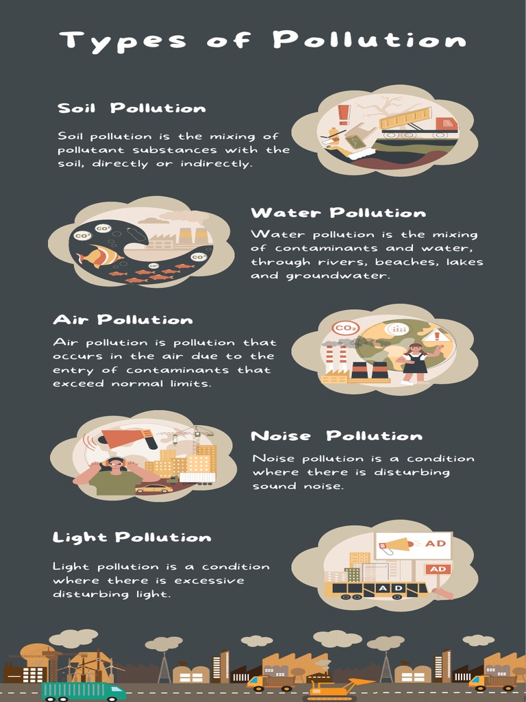 Overview of Pollution Types | PDF
