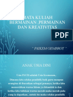 Brmain, Permainan Dan Kreativitas