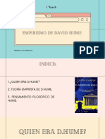 1 ºbach: Empirismo de David Hume