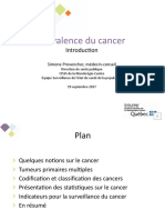 Prévalence Du Cancer: Simone Provencher, Médecin-Conseil