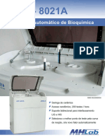Analisador Automático de Bioquímica URIT - 8021A