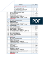 Item Descripcion UND Metrado: 1 Trabajos Preliminares, Obras Provisionales, Seguridad Y Salud