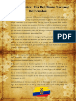 26 de Noviembre: Día Del Himno Nacional Del Ecuador