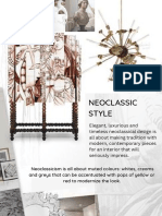 Neoclassic Style Panel