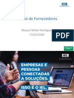 Gestão de Fornecedores: Maquis Müller Rodrigues 17/01/2023