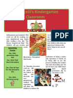 Classroom Newsletter 1