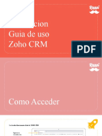 Introducion Guia de Uso Zoho CRM