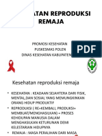 Kesehatan Reproduksi Remaja: Promosi Kesehatan Puskesmas Polen Dinas Kesehatan Kabupaten Tts