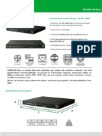 Switch PoE 24P Giga + 4P SFP+ 380W