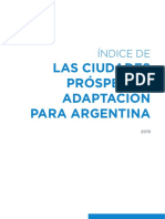 Indice de Las Ciudades Prósperas Adaptación para Argentina - 20191106