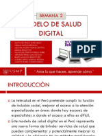 Modelo de Salud Digital - Semana 2 Telesalud