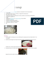 Korean Rice Cake Soup Recipe (2-3 Servings