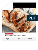 Easy Oven Baked Ribs: Recipes Popular Breakfast