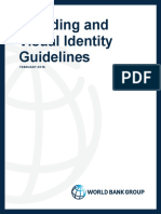 Visual identity guidelines for the World Bank Group