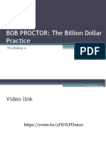 BOB PROCTOR: The Billion Dollar Practice: Workshop 2