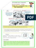 Ficha-Mart-Tut-La Importancia de La Autonomía para La Toma Decisioness