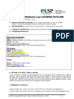 LW308 Constitutional Law Course Outline 2023
