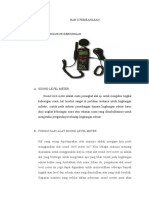 B. Fungsi Dari Alat Sound Level Meter