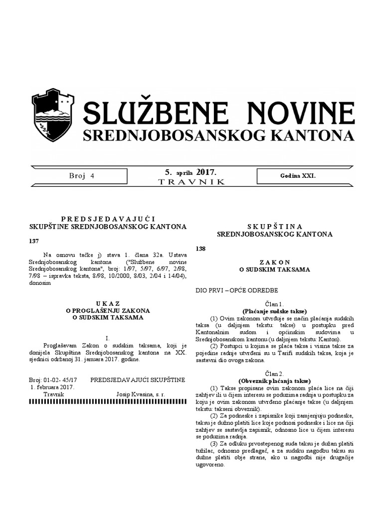 Sluzbene_novine_SBK_4_2017 | PDF