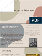 Alzheimer'S Disease: Keithedouard Berrouet