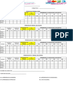 Formato para Cada Corte 2023