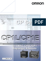 CP Serisi: Sysmac Cp1L/Cp1 Başlangıç Kılavuzu