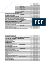 Checklist de Buenas Prácticas Marca Con Una X Según Corresponda en Cada Indicador