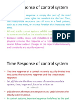 Time Response Analysis Slide