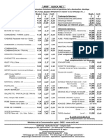 Tarif QN23