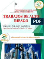 Trabajos de Alto Riesgo: Especialista en Seguridad y Salud en El Trabajo