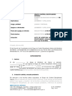 Numero de Radicado Interno (XX XXXX) (Nombres Y Apellidos) (Cargo Y Entidad) (Nombres Y Apellidos) Indicar Fecha Indicar Fecha