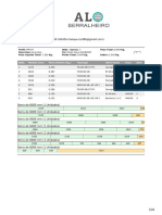 Plano de corte de estrutura metálica para obra residencial