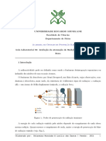 Aula Laboratorial 1 Avaliação Da Blindangem de Chumbo e Ferro