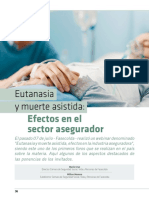 Eutanasia y muerte asistida: efectos en el sector asegurador